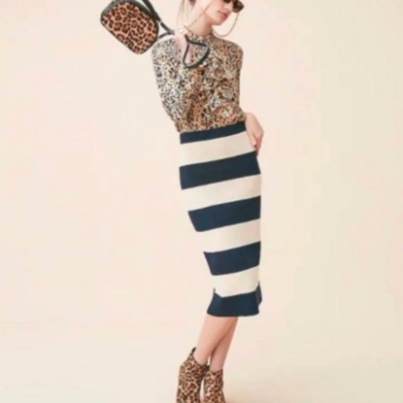 NWT!! J.Crew New Collection Silk Blouse In Leopard Print - Picture 4 of 5